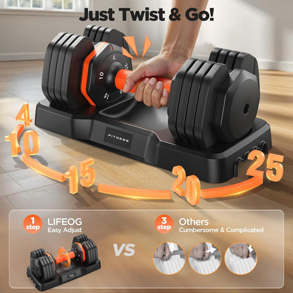 2026 FDB2 Updated Adjustable Dumbbell Set