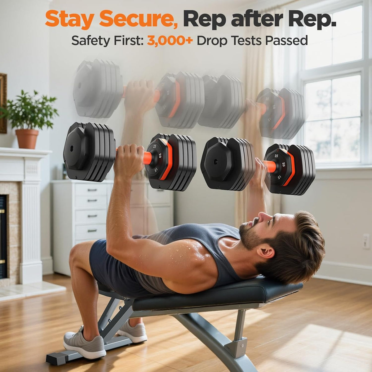 2026 FDB2 Updated Adjustable Dumbbell Set