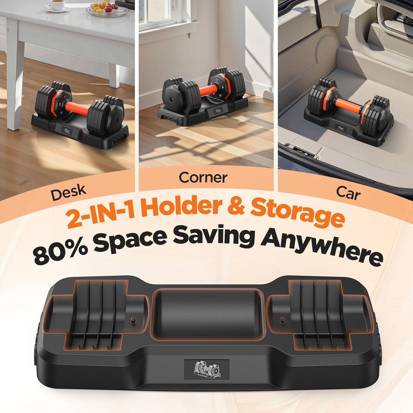 2026 FDB2 Updated Adjustable Dumbbell Set