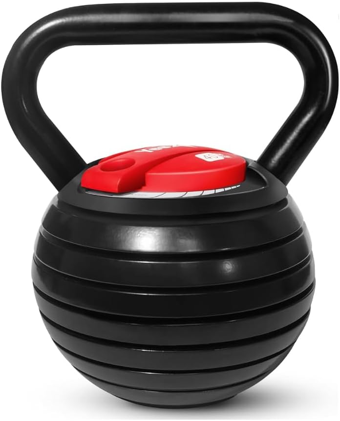 Adjustable Kettlebell Set – 20–40 LB