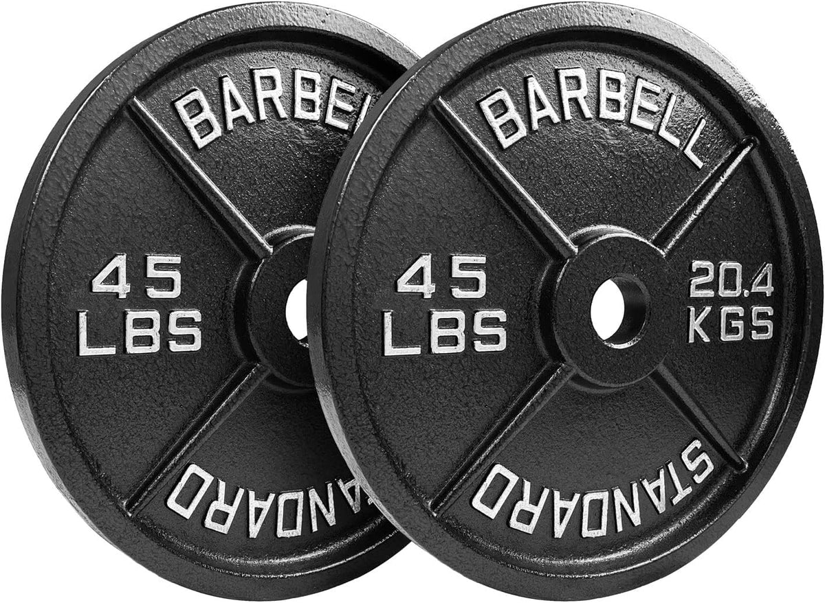Steel Olympic Weight Plates – 265 LB Set
