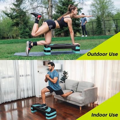 JungleA 31" Adjustable Aerobic Step Platform