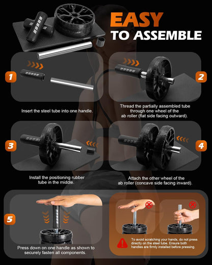 Upgraded Ab Roller Wheel
