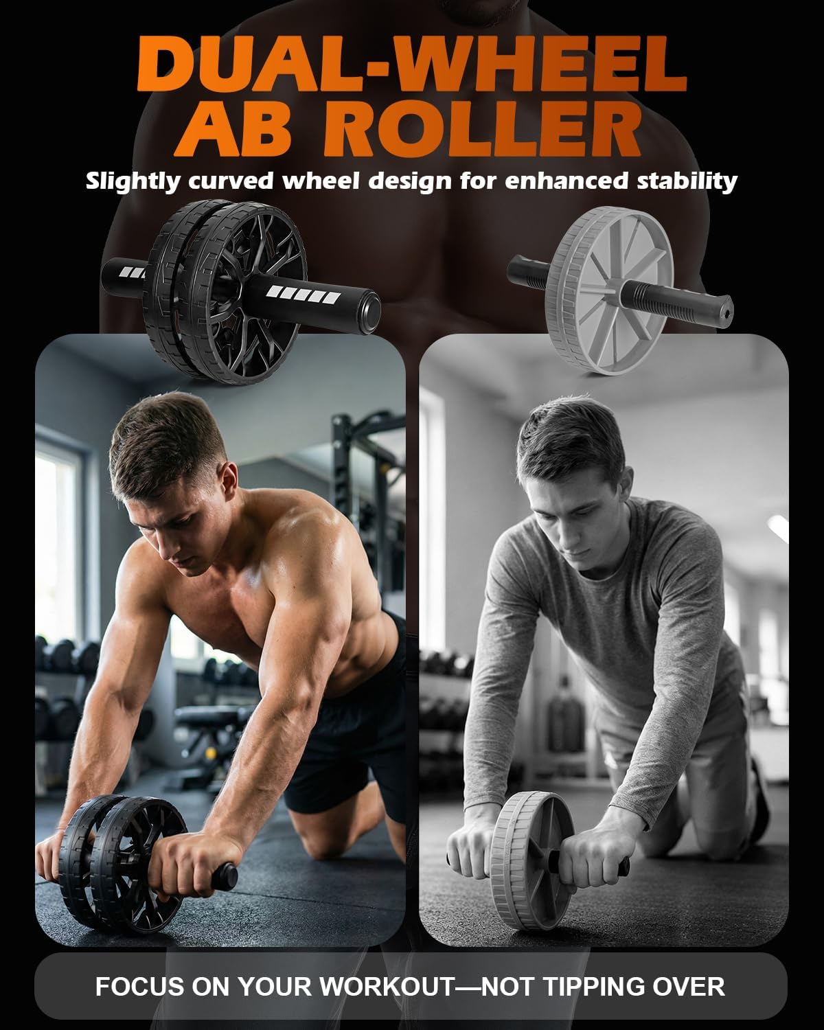 Upgraded Ab Roller Wheel
